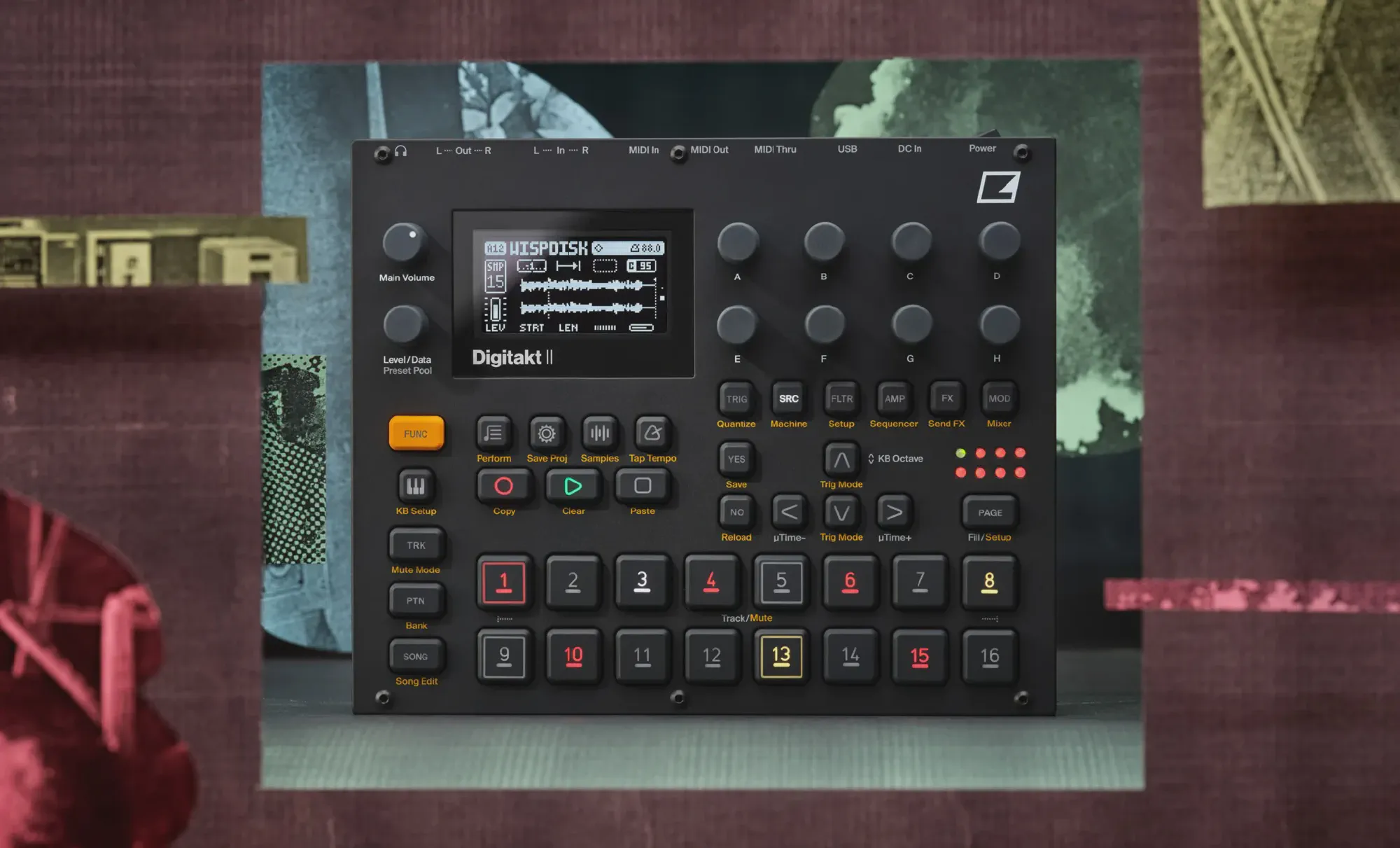 Image of the Elektron Digitakt II